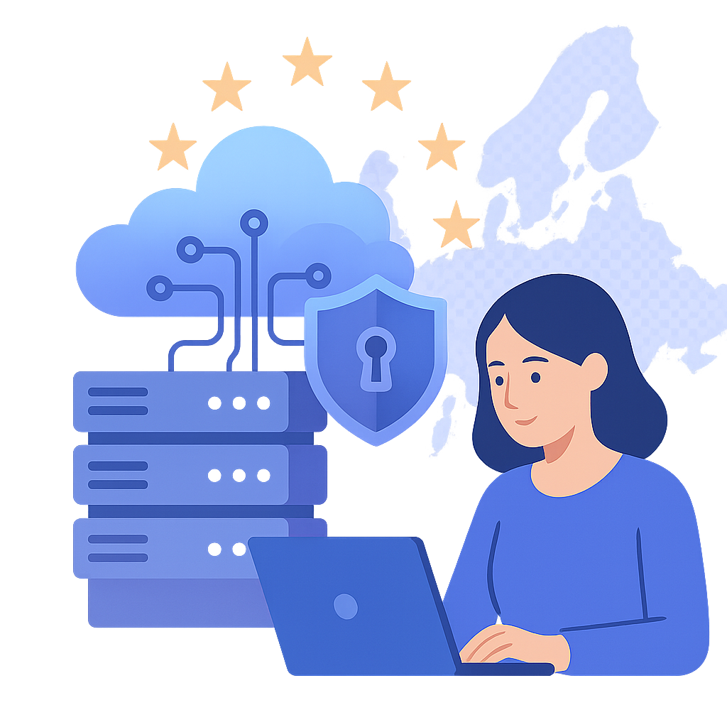 Webhosting Illustration